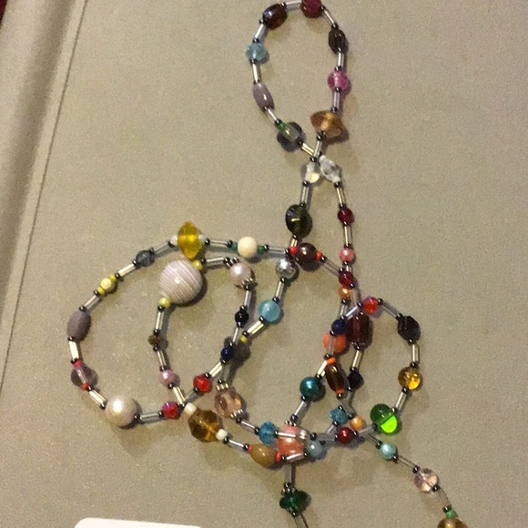 JEWELRY SALE HandCrafted Bead Soup Long Necklace - Picture 8 of 8
